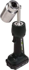 Greenlee - 7 Piece, 6" Punch Hole Diam, Hydraulic Standard Punch Kit - Round Punch, 14 Gage Mild Steel - Apex Tool & Supply