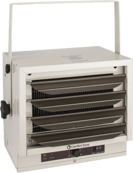 Comfort Zone - Electric Suspended Heaters Type: Wall/Ceiling Maximum BTU Rating: 17065 - Apex Tool & Supply