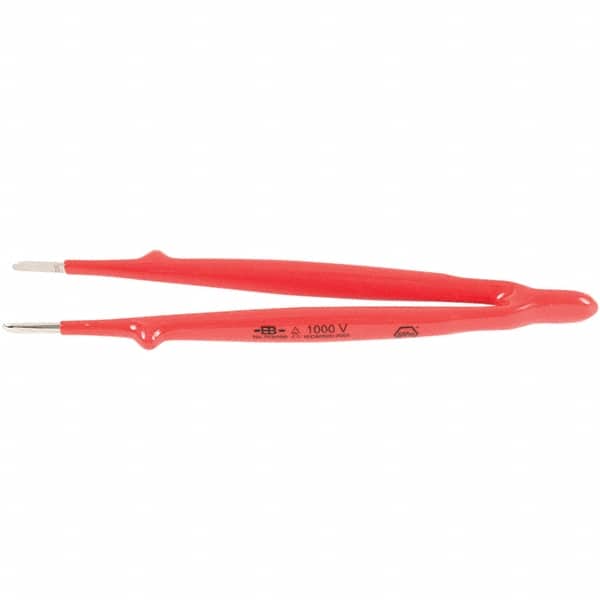 Wiha - Tweezers Type: Insulated Pattern: Straight - Apex Tool & Supply