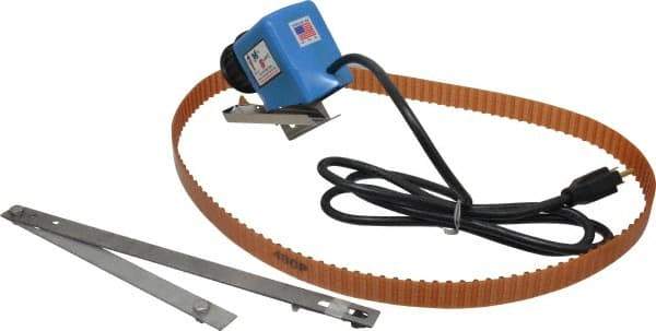 Mini-Skimmer - 18" Reach, 0.25 GPH Oil Removal Capacity, 115 Max Volt Rating, Belt Oil Skimmer - 40 to 125°F - Apex Tool & Supply