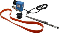 Mini-Skimmer - 18" Reach, 0.25 GPH Oil Removal Capacity, 115 Max Volt Rating, Belt Oil Skimmer - 40 to 125°F - Apex Tool & Supply