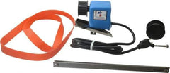 Mini-Skimmer - 24" Reach, 0.25 GPH Oil Removal Capacity, 115 Max Volt Rating, Belt Oil Skimmer - 40 to 125°F - Apex Tool & Supply