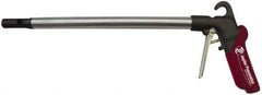 Value Collection - 120 Max psi High Power Venturi Nozzle Heavy Duty High Force Blow Gun - 1/4 NPT Inlet, 12" Tube Length, Aluminum - Apex Tool & Supply