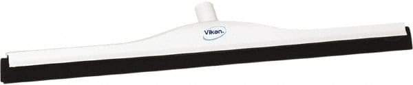 Vikan - 28" Foam Rubber Blade Bench Squeegee - Double Edge, White, Plastic Holder - Apex Tool & Supply