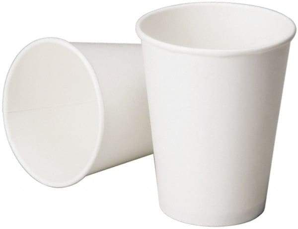 Ability One - 8 oz Paper Cold Cup - White - Apex Tool & Supply