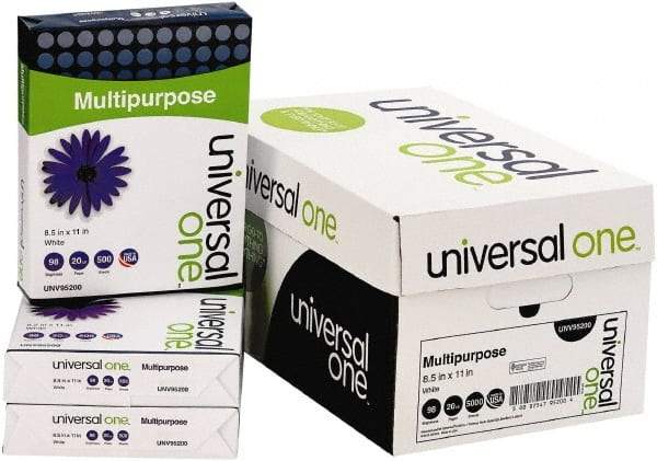 UNIVERSAL - White Copy Paper - Use with Laser Printers, Copiers, Plain Paper Fax Machines - Apex Tool & Supply