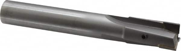 Made in USA - 7/8" Diam, 3/4" Shank, Diam, 3 Flutes, Straight Shank, Interchangeable Pilot Counterbore - Apex Tool & Supply