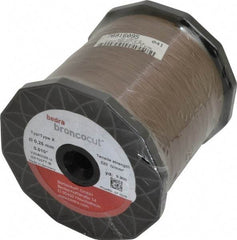 GISCO - Copper CuZn50 Coated, Half Hard Grade Electrical Discharge Machining (EDM) Wire - 480 - 520 N per sq. mm Tensile Strength, Bronco Cut X Series - Apex Tool & Supply
