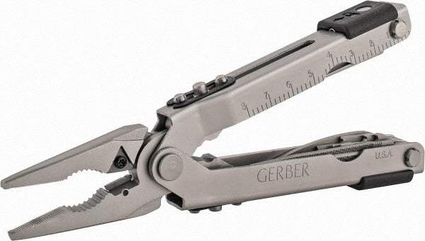 Gerber - 14 Piece, Multi-Tool Set - 6-5/8" OAL, 4-59/64" Closed Length - Apex Tool & Supply