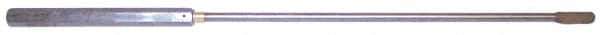 H & R Manufacturing - 26" OAL, 8" Hex Length, 7/16-20 Milling Machine Drawbar - Compatible with Bridgeport Step Head Mills - Apex Tool & Supply