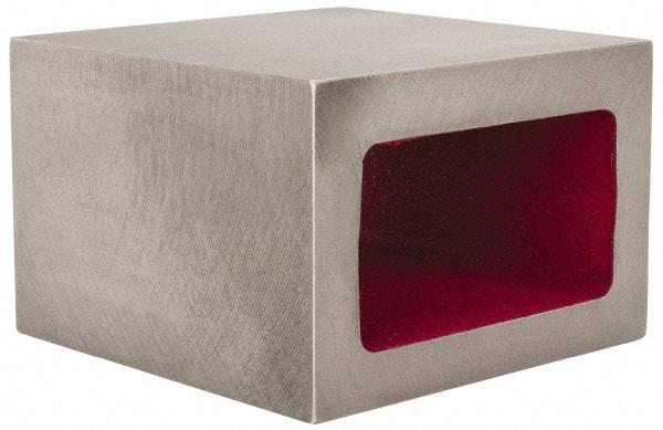 Suburban Tool - 3/4" Thick x 4" Wide x 6" High x 6" Deep, Machined Box Parallel - Cast Iron, Square & Parallel within 0.002" per 6", +/-0.0150" Tolerance - Apex Tool & Supply
