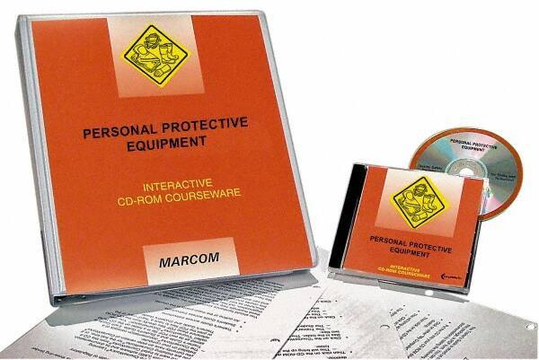 Marcom - Personal Protective Equipment, Multimedia Training Kit - 45 min Run Time CD-ROM, English & Spanish - Apex Tool & Supply