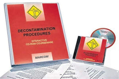 Marcom - Decontamination Procedures, Multimedia Training Kit - 45 min Run Time CD-ROM, English & Spanish - Apex Tool & Supply