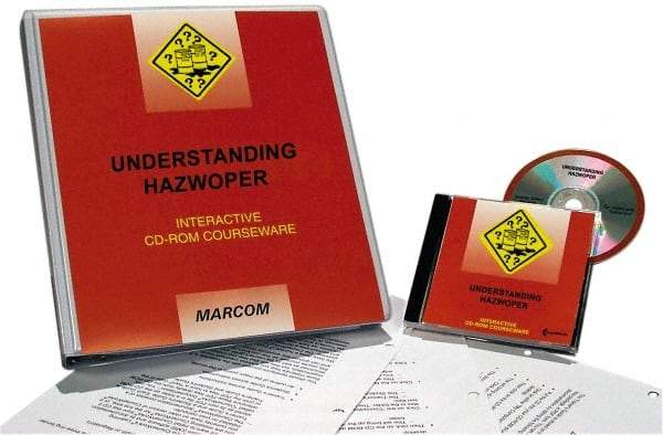 Marcom - Understanding HAZWOPER, Multimedia Training Kit - 45 min Run Time CD-ROM, English & Spanish - Apex Tool & Supply