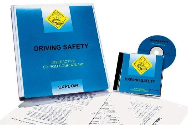 Marcom - Driving Safety, Multimedia Training Kit - 45 min Run Time CD-ROM, English & Spanish - Apex Tool & Supply