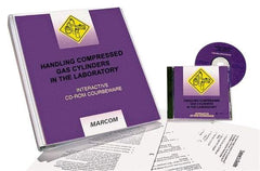 Marcom - Handling Compressed Gas Cylinders in the Laboratory, Multimedia Training Kit - 45 min Run Time CD-ROM, English & Spanish - Apex Tool & Supply