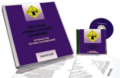 Marcom - The OSHA Formaldehyde Standard, Multimedia Training Kit - 45 min Run Time CD-ROM, English & Spanish - Apex Tool & Supply