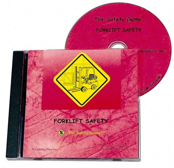 Marcom - Forklift Safety, Multimedia Training Kit - Computer Game, English - Apex Tool & Supply