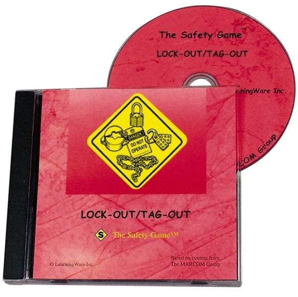 Marcom - Lockout/Tagout, Multimedia Training Kit - Computer Game, English - Apex Tool & Supply