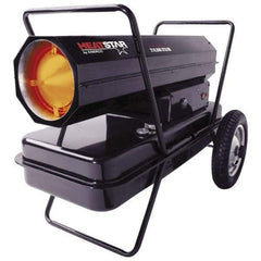 Heatstar - 210,000 Max BTU Rating, Kerosene Forced Air Heater with Thermostat - 6,000 Sq Ft Max Heating Area, 14 Gal Capacity, Fuel with Kerosene & Fuel Oil - Apex Tool & Supply
