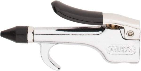 Coilhose Pneumatics - Rubber Thumb Lever Blow Gun - 1/4 NPT, Zinc - Apex Tool & Supply