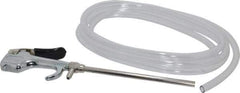 Coilhose Pneumatics - Safety Extension Tube w/Siphon Spray Thumb Lever Blow Gun with 8' Siphon Tube - 1/4 NPT - Apex Tool & Supply