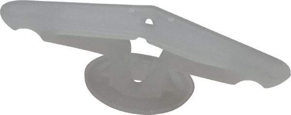 Toggler - #8 to 12 Screw, 5/16" Diam, 1" Long, 1/8 to 1/4" Thick, Plastic Toggle Drywall & Hollow Wall Anchor - 5/16" Drill, Plastic, Use in Hollow Door - Apex Tool & Supply
