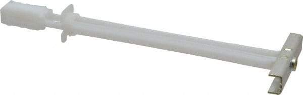Toggler - 1/4" Screw, 6-1/4" Long, 3/8 to 3-5/8" Thick, Toggle Bolt Drywall & Hollow Wall Anchor - 1/4 - 20" Thread, 1/2" Drill, Zinc Plated, Steel, Grade 1010, Use in Drywall - Apex Tool & Supply