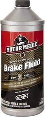 Motor Medic - 32 oz Super Heavy Duty Brake Fluid - DOT 3 Transportation - Apex Tool & Supply
