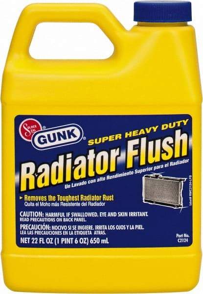 Gunk - Radiator Flush - 22 oz Jug with Handle - Apex Tool & Supply