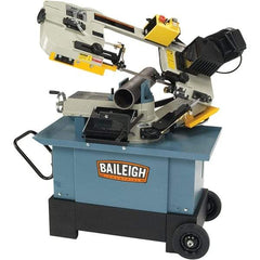Baileigh - 7 x 10.23" Manual Combo Horizontal & Vertical Bandsaw - 1 Phase, 45° Vise Angle of Rotation, 1 hp, 110/220 Volts, Geared Head Drive - Apex Tool & Supply