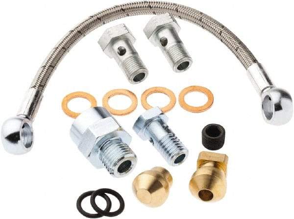 Seco - 51 Piece, 250mm Hose Length, Coolant Hose Kit - For Jetstream Tooling - Apex Tool & Supply