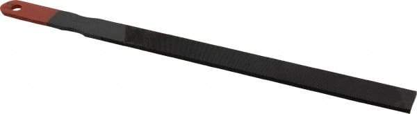 Simonds File - 10" Long, Bastard Cut, Smooth Cut, American-Pattern File - Single, Double Cut, 3/16" Overall Thickness, Handle - Apex Tool & Supply