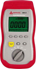 Amprobe - Digital LCD Display, 2,000 Megohm Electrical Insulation Resistance Tester & Megohmmeter - 1,000 VDC Max Test Voltage, Powered by 1.5V AA Battery - Apex Tool & Supply