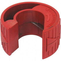 Rothenberger - 3/4" Pipe Capacity, Pipe Cutter - Cuts Plastic, PVC, CPVC, 2" OAL - Apex Tool & Supply