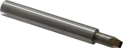 Made in USA - 0.01 Max Concave Radius Single Point Diamond Dresser - 2" Long x 3/8" Shank Diam - Apex Tool & Supply