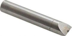 Value Collection - 1/4 Carat Lapped Chisel Single Point Diamond Dresser - 2-1/2" Long x 7/16" Shank Diam, 60° Included Angle - Apex Tool & Supply