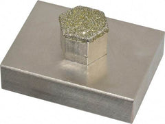 Made in USA - Diamond Plated Dressing Block - Apex Tool & Supply