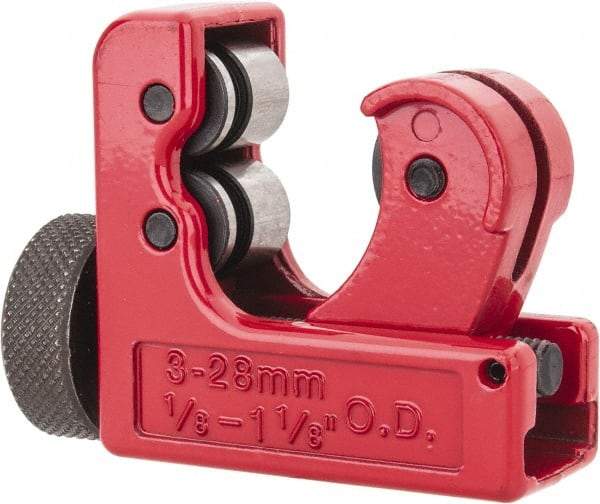 Value Collection - 1/8" to 1-1/8" Pipe Capacity, Tube Cutter - Cuts Copper - Apex Tool & Supply