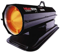 Heatstar - 50,000 BTU Rating, Kerosene Forced Air Heater - 1,200 Sq Ft Max Heating Area, 4 Gal Capacity, Fuel with Kerosene - Apex Tool & Supply