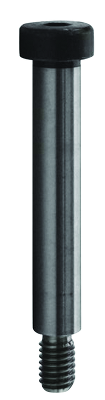M10 x 16 - Black Finish Heat Treated Alloy Steel - Shoulder Screws - Socket Head - Apex Tool & Supply