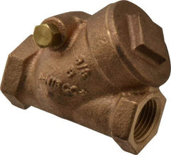 NIBCO - 3/8" Bronze Check Valve - Y-Pattern, FNPT x FNPT, 200 WOG - Apex Tool & Supply