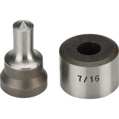 Enerpac - Hydraulic Punch Press Dies & Punches Type: Round Punch Diameter (mm): 11.10 - Apex Tool & Supply
