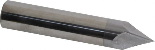 Accupro - 3/4" Diam 2 Flute Single End Solid Carbide Chamfer Mill - Apex Tool & Supply