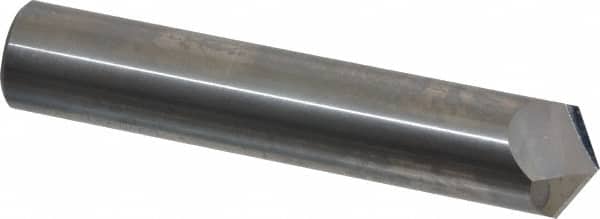 Accupro - 3/4" Diam 2 Flute Single End Solid Carbide Chamfer Mill - Apex Tool & Supply