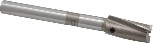 Cleveland - 3/4" Diam, 1/2" Shank, Diam, 3 Flutes, Straight Shank, Interchangeable Pilot Counterbore - Apex Tool & Supply