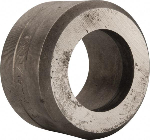 Cleveland Steel Tool - 1-1/16 Inch Diameter Round Ironworker Die - 1-13/16 Inch Head Diameter, 1-1/8 Inch Head Height - Apex Tool & Supply