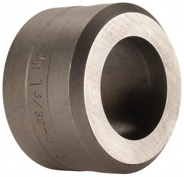 Cleveland Steel Tool - 1-3/32 Inch Diameter Round Ironworker Die - 1-13/16 Inch Head Diameter, 1-1/8 Inch Head Height - Apex Tool & Supply