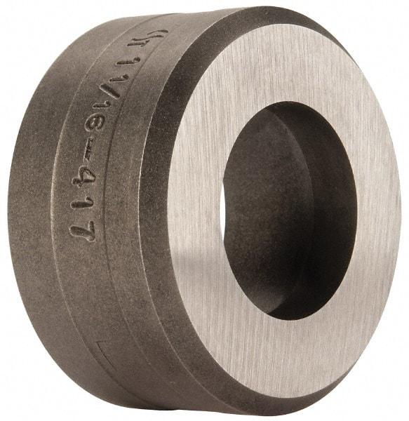 Cleveland Steel Tool - 1-1/16 Inch Diameter Round Ironworker Die - 2 Inch Head Diameter, 1 Inch Head Height - Apex Tool & Supply