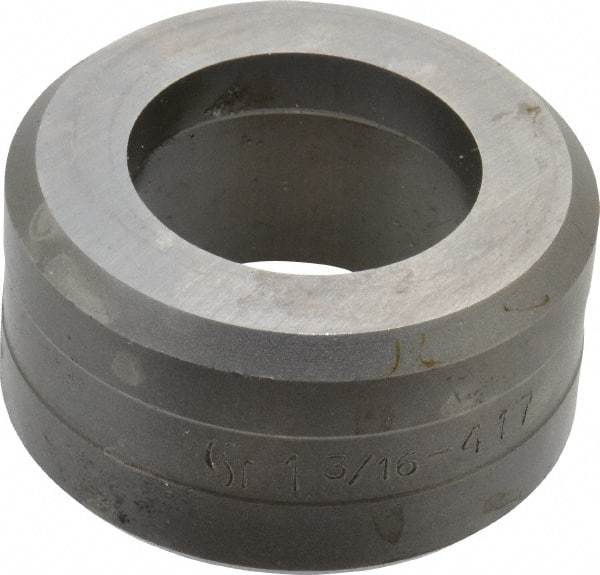 Cleveland Steel Tool - 1-3/16 Inch Diameter Round Ironworker Die - 2 Inch Head Diameter, 1 Inch Head Height - Apex Tool & Supply